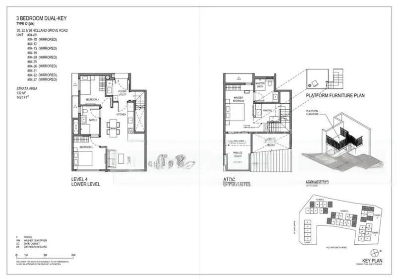 3 Bed Apartment (Condo) for Sale in  Orchard Parksuites - Image 20